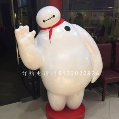 玻璃鋼大白，飯店卡通雕塑