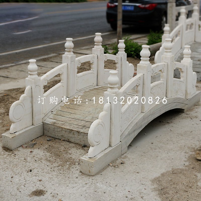 石拱橋，大理石橋雕塑