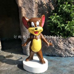 杰瑞雕塑，玻璃鋼卡通老鼠