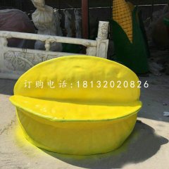 楊桃雕塑，玻璃鋼水果雕塑