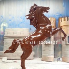 噴漆馬雕塑，玻璃鋼立馬雕塑