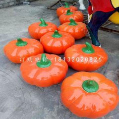 玻璃鋼南瓜雕塑，蔬菜雕塑