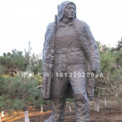 民兵銅雕，公園紀念銅雕