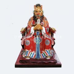 玻璃鋼龍王雕塑，神仙雕塑