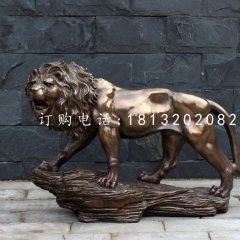 非洲獅銅雕，廣場(chǎng)銅獅子