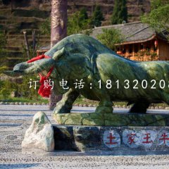 石雕牛，廣場動物石雕
