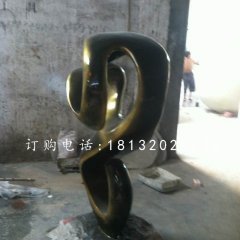 抽象雕塑，公園景觀銅雕