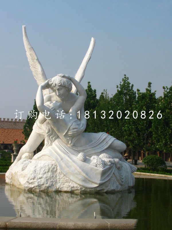 愛神石雕,漢白玉西方人物 (1)