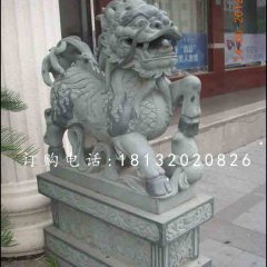 麒麟雕塑，青石動物雕塑