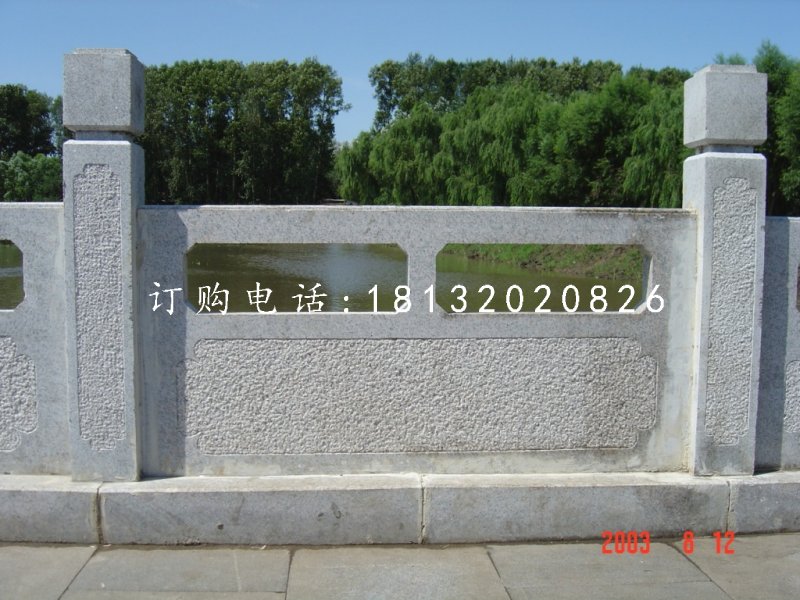 公園石欄板，大理石欄板