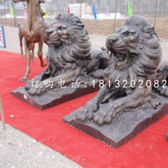 匯豐獅銅雕，銅雕西洋獅