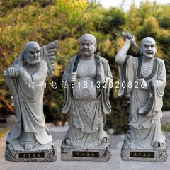 大理石十八羅漢，佛像石雕