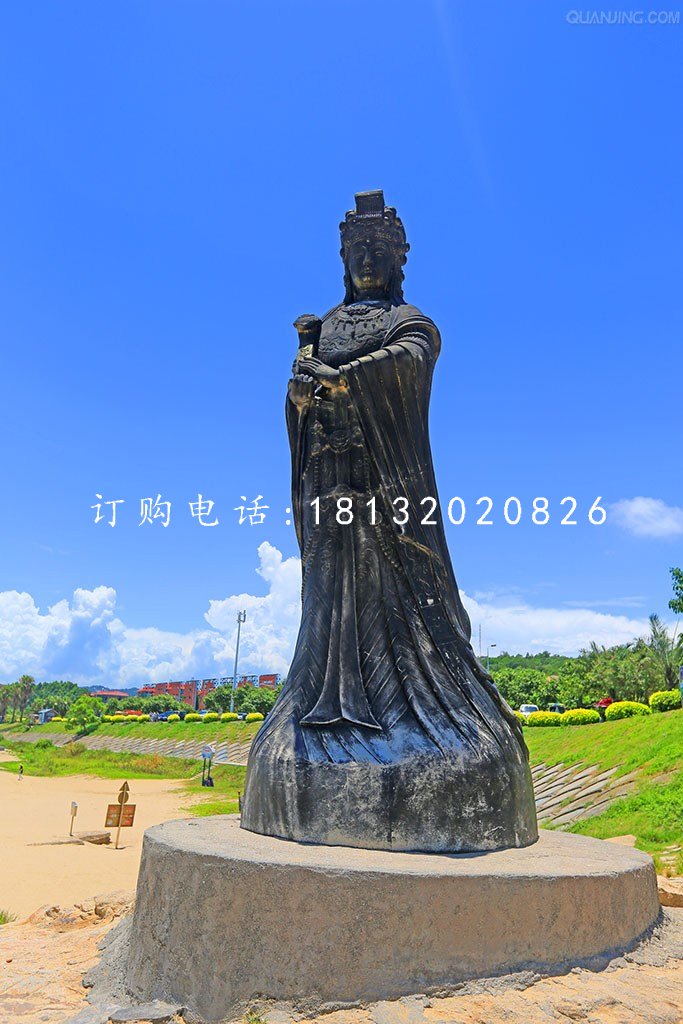 媽祖銅雕,廣場(chǎng)神仙銅雕