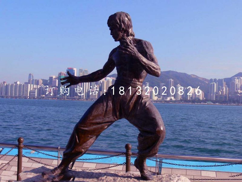 李小龍銅雕，近代名人銅雕