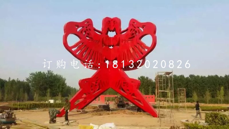 不銹鋼公園雕塑,不銹鋼風(fēng)箏雕塑