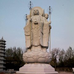 地藏菩薩石雕，廣場(chǎng)大理石佛像