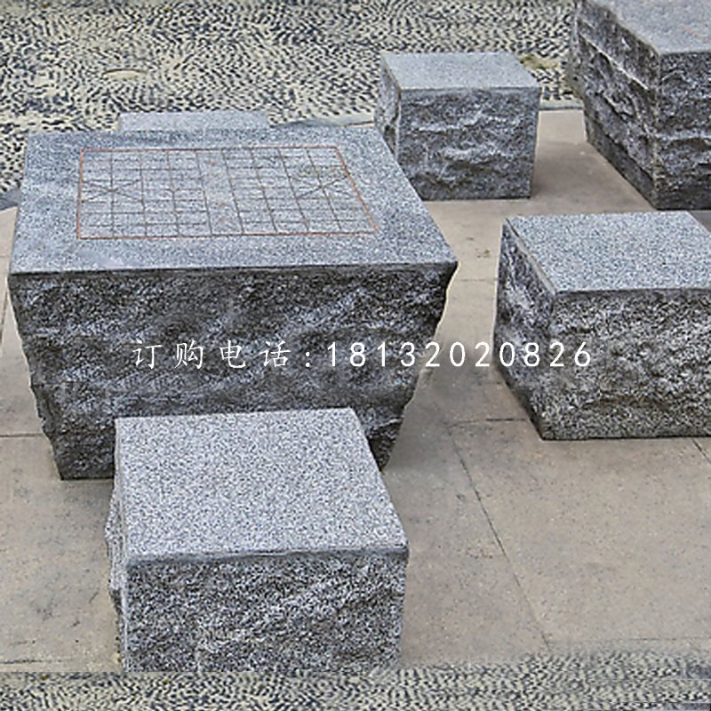公園石桌椅，象棋桌石雕.jpg