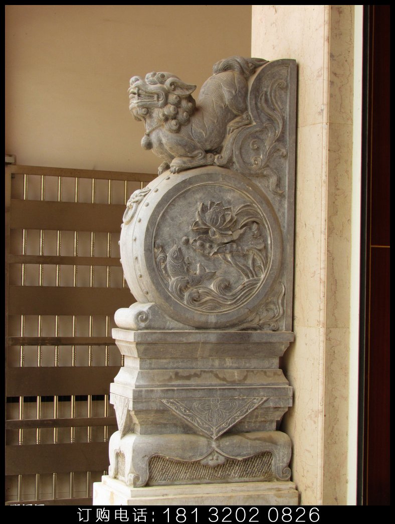 石雕門(mén)墩，抱鼓石，仿古石門(mén)墩 (2).jpg