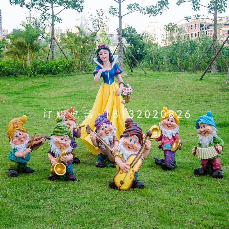 白雪公主小矮人雕塑，公園卡通人物雕塑 (5).jpg