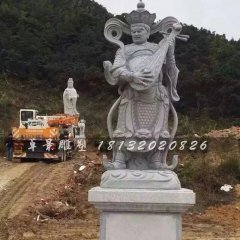四大天王石雕，大理石四大天王雕塑