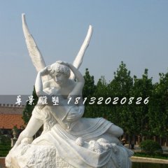 愛神石雕，漢白玉西方愛神雕塑