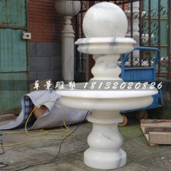大廳石雕風(fēng)水球，室內(nèi)風(fēng)水球