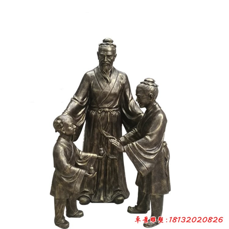 孔融讓梨銅雕，城市景觀銅雕