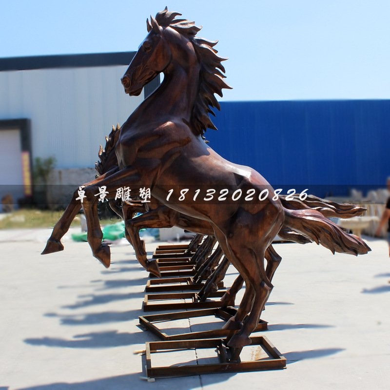 銅雕馬,招財(cái)馬銅雕