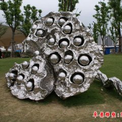 不銹鋼蓮蓬雕塑，公園不銹鋼雕塑