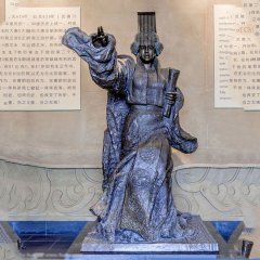 武則天雕塑，玻璃鋼古代人物雕塑
